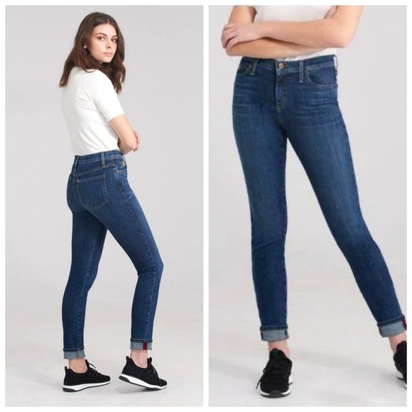 SECOND YOGA CANADA Blue Skinny Jeans - Picture 1 of 10